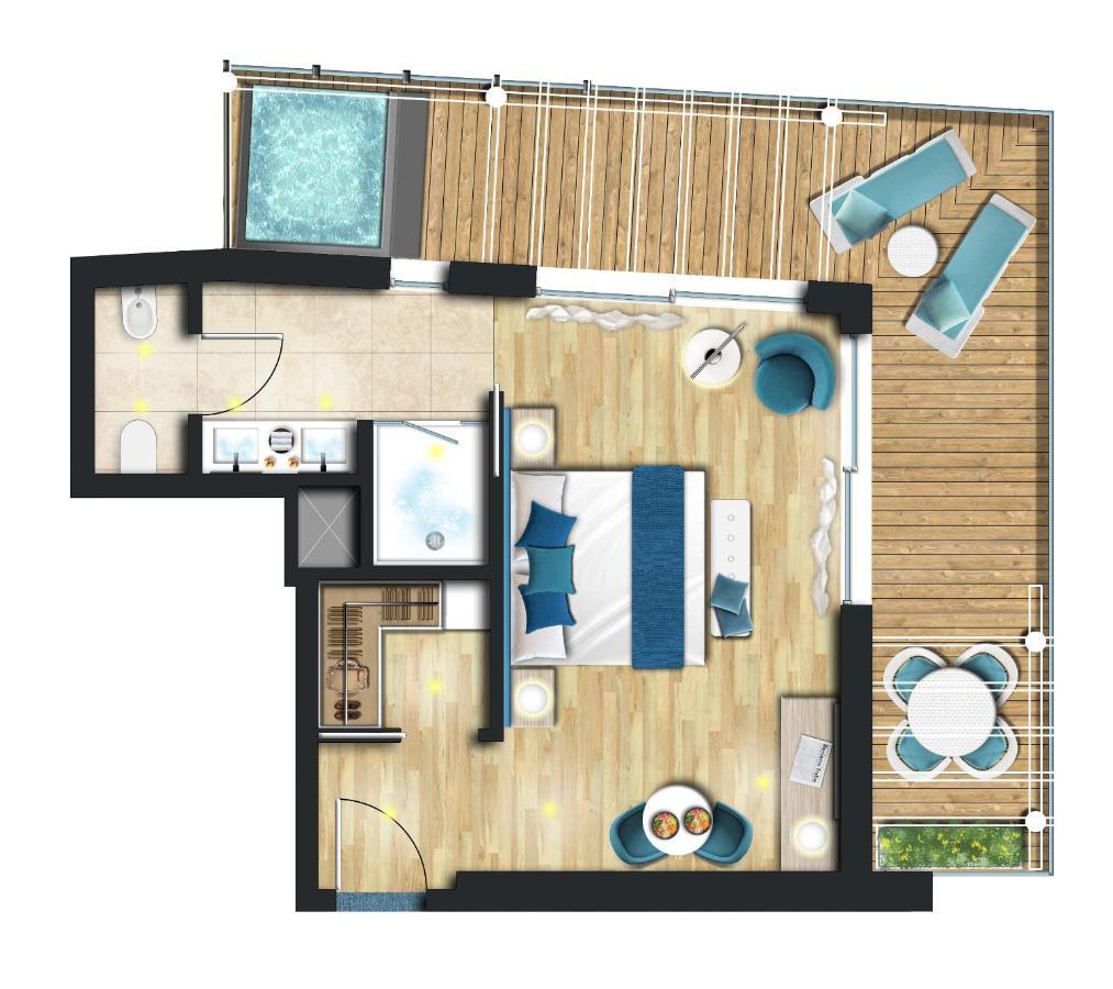 Suite Deluxe con vistas al mar