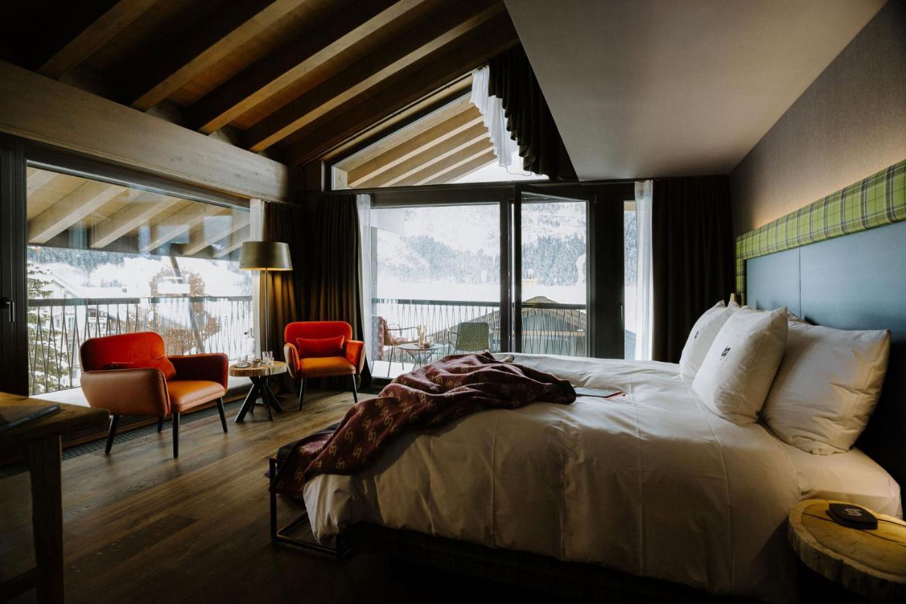 Corner Room with Eiger View