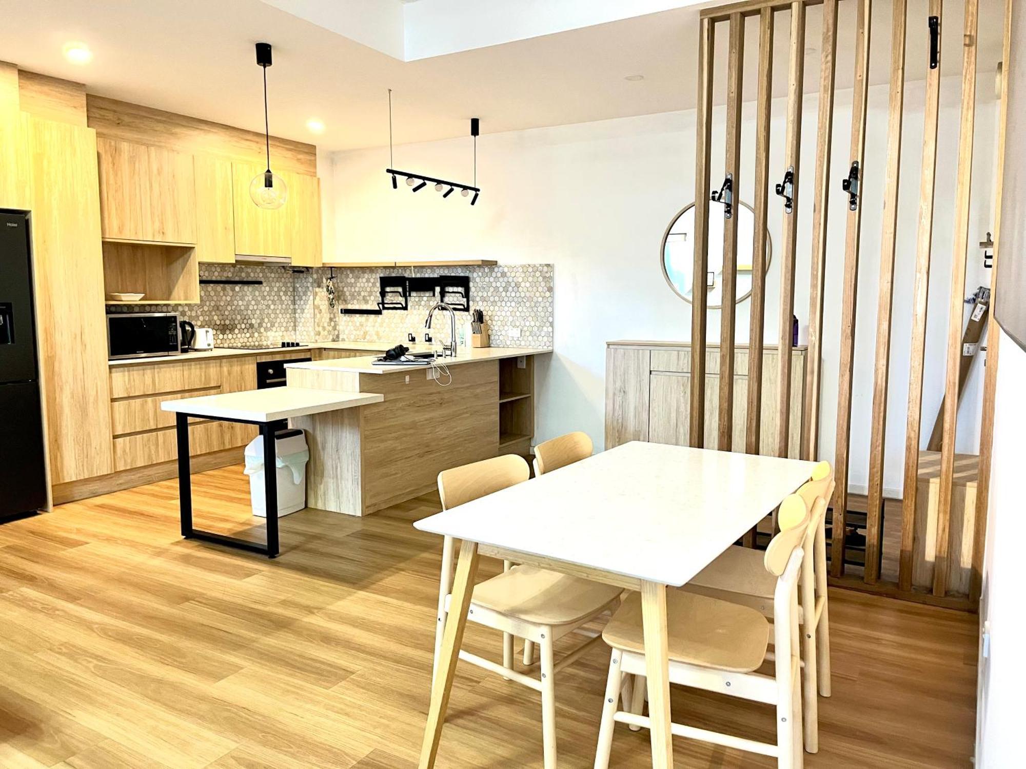 Deluxe Two-Bedroom Apartment with Garden View