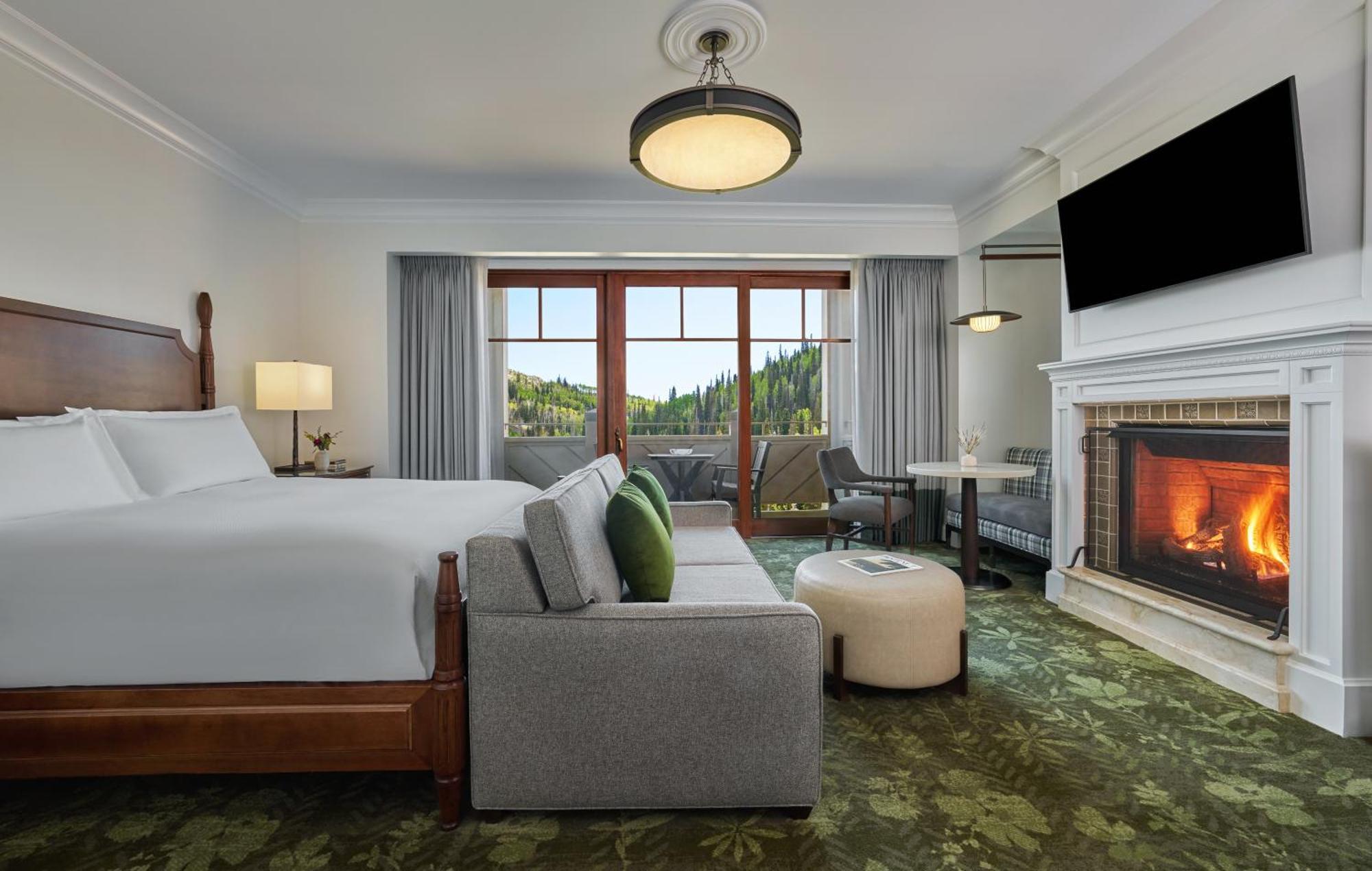 Quarto com Cama King-size e Vista