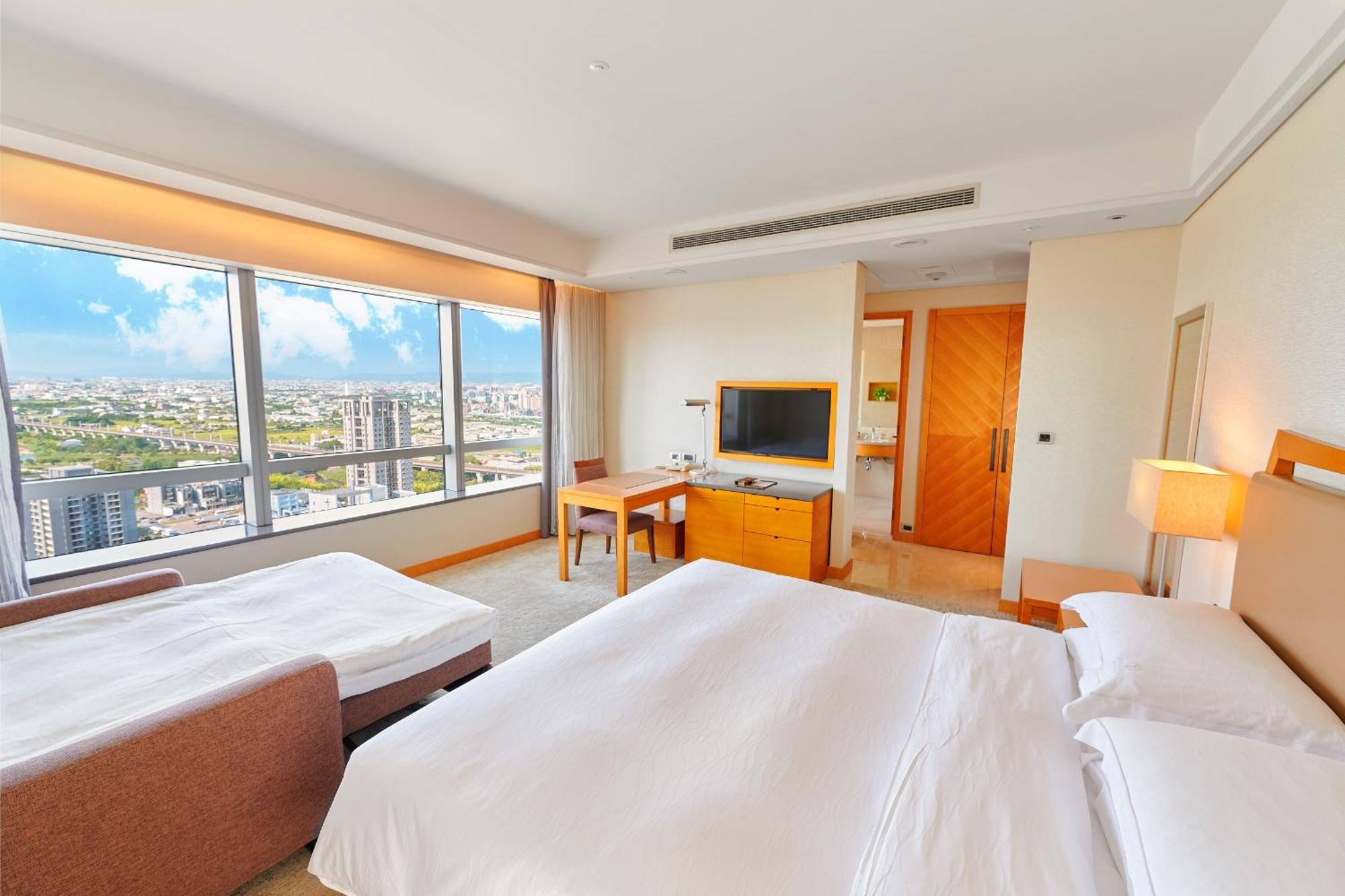 Family Room with City View