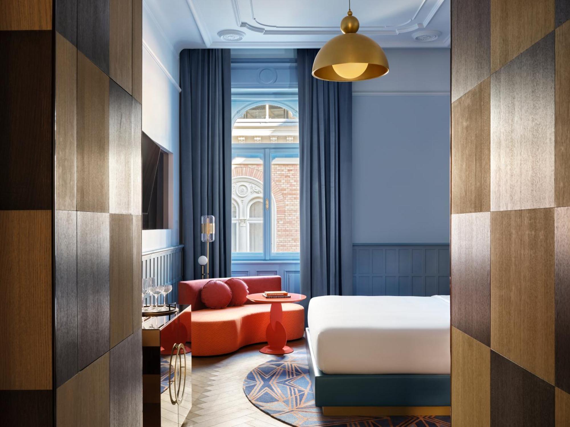 Deluxe Kamer met Kingsize Bed - Uitzicht op de Straat