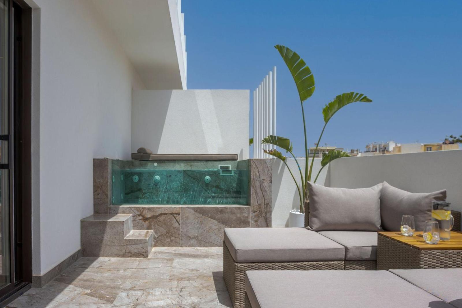 Suite de lujo con piscina privada