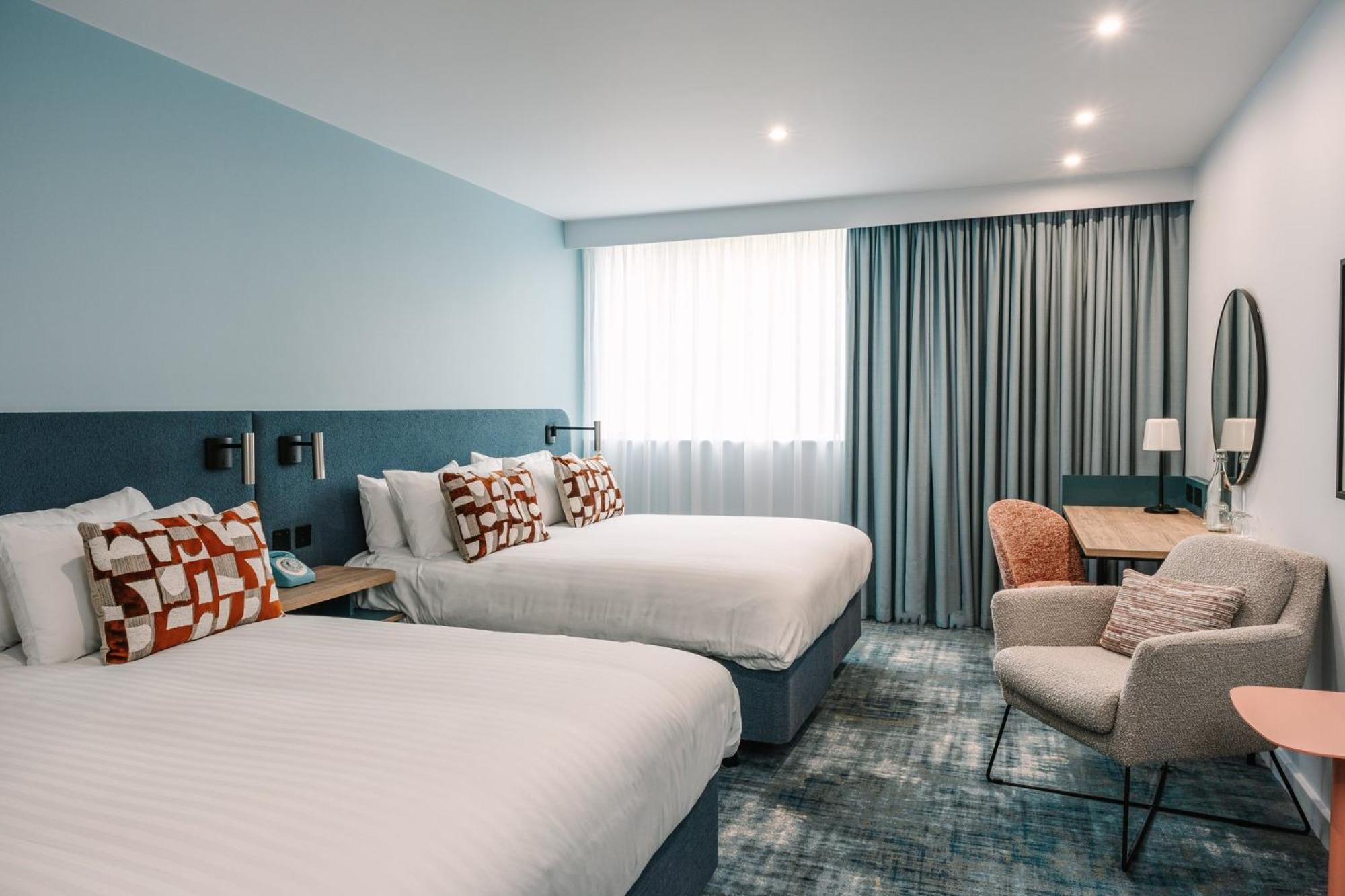Standard Double Room with Two Double Beds - Disability Access