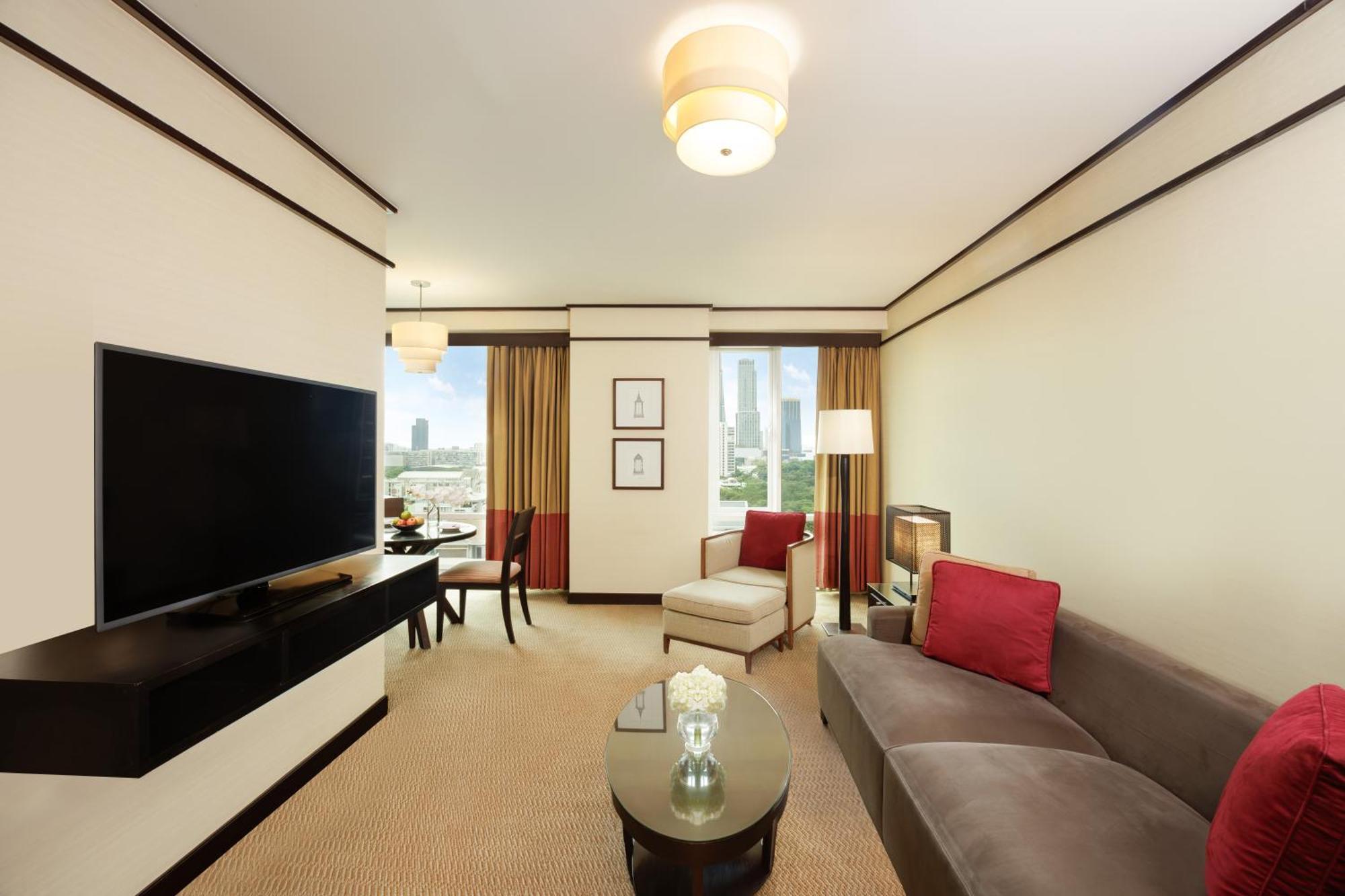 Deluxe Suite met 1 Slaapkamer en 2 Aparte Bedden
