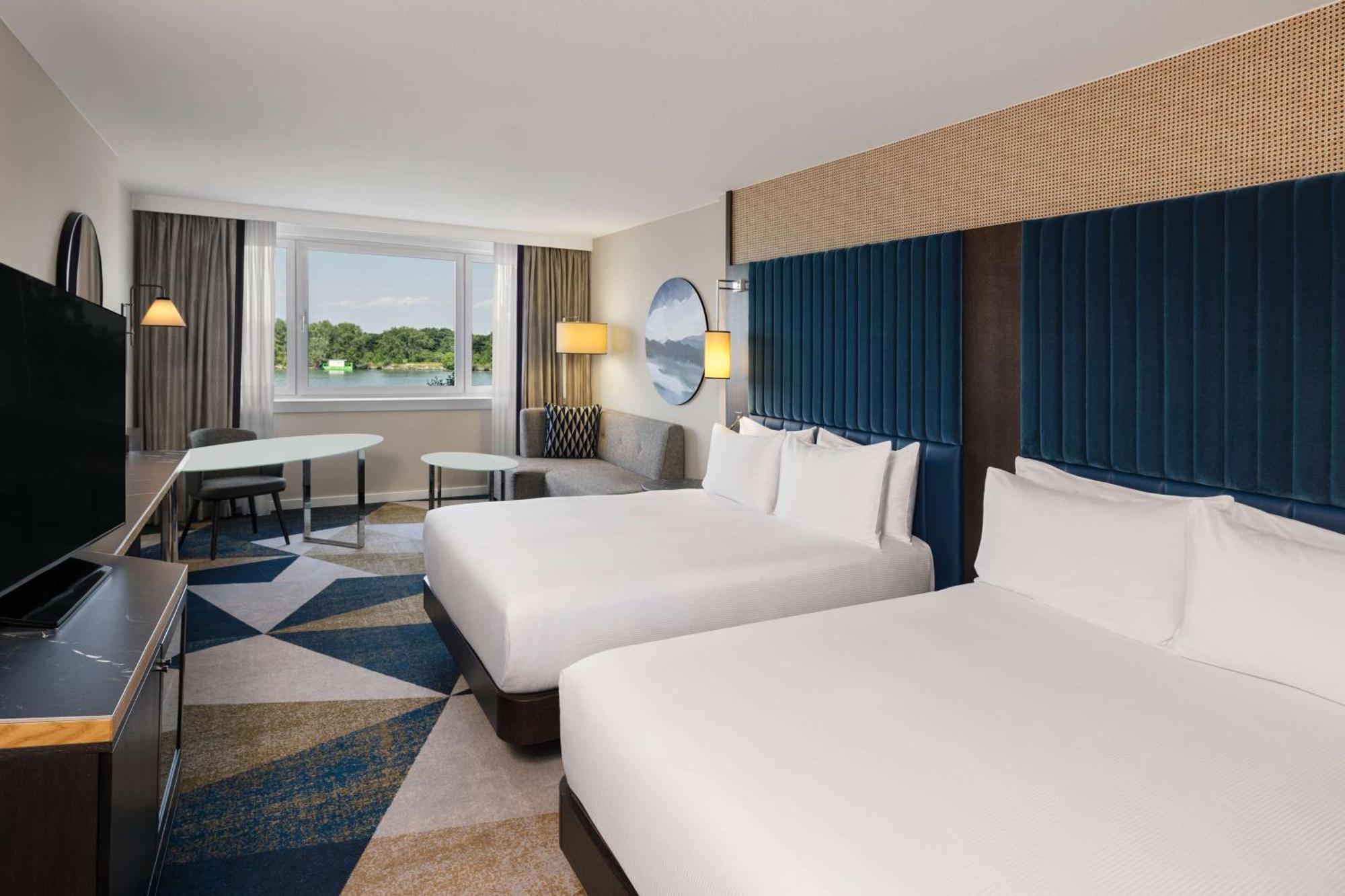 Waterfront Queen Room Two Queen Beds