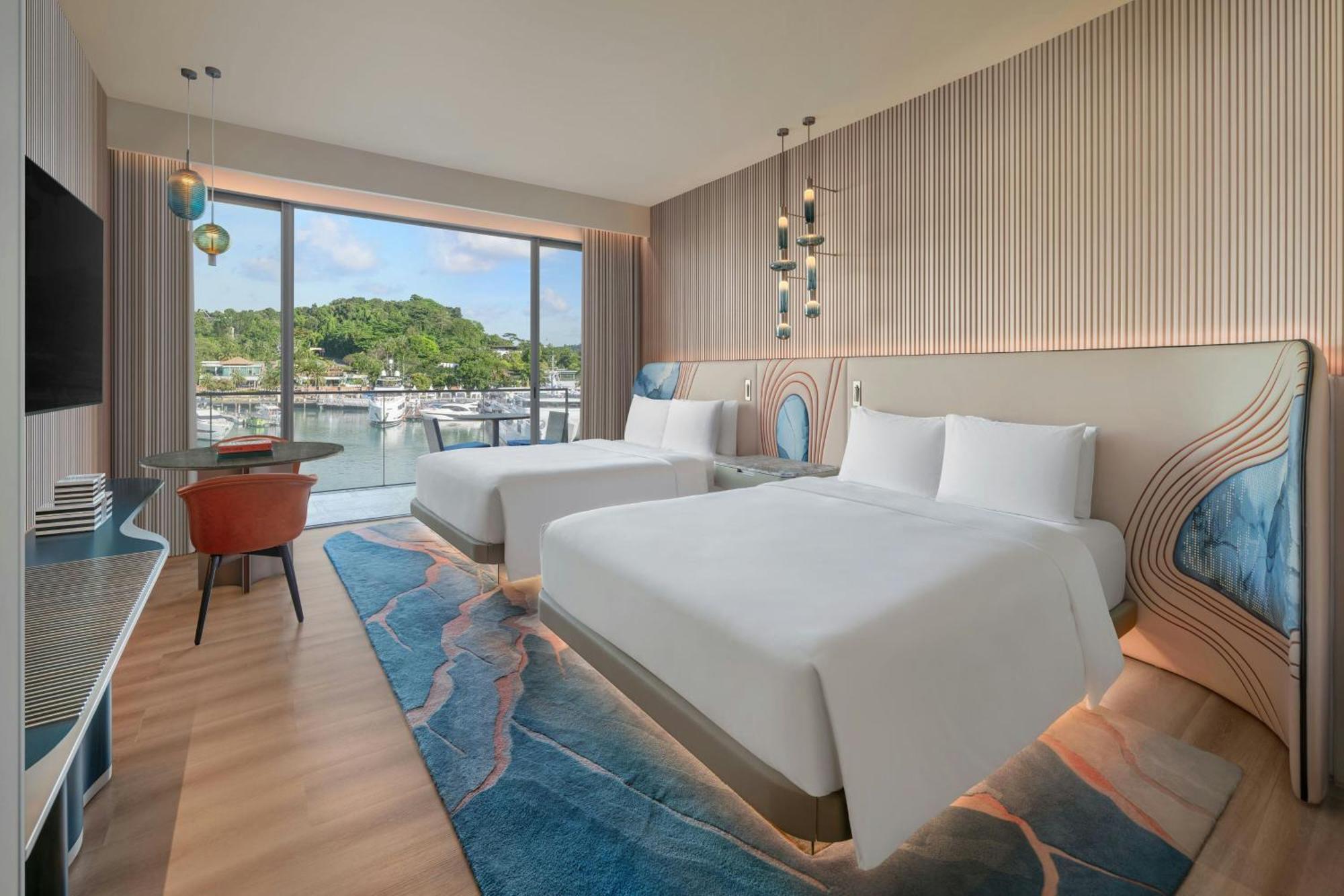 Premier Room 2 Queen Beds Balcony Marina View,1528874158:JPEG