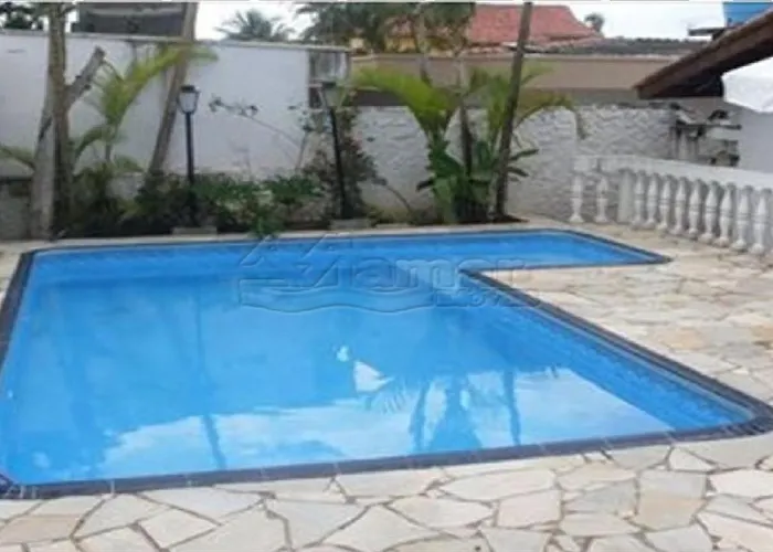  Casa 5 quartos ar cond piscina churrasqueira a 550 m da praia