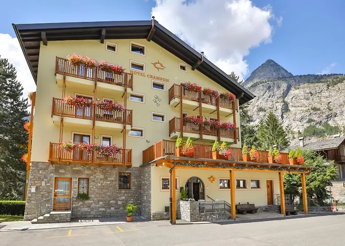 Beach hotel: Hotel Crampon