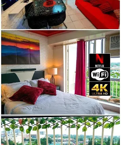 Hotel suites Red Keep Condotel Tagaytay Cityland Prime Residences With 55In 4K Tv & Netflix