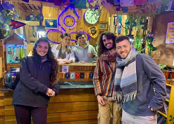 Hostel: Yog Hostel- Best Social Backpacker Hostel In Thamel -Rooftop-Capsule Bunks Ac