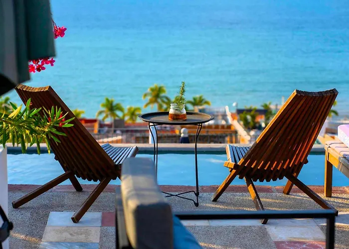 Hotels with a view Casa Pancha Puerto Vallarta Centro - Adults Only