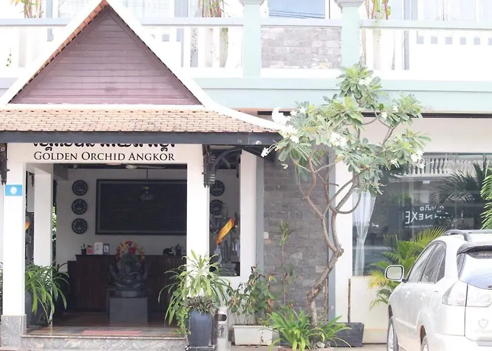 Central hotel: Golden Orchid Angkor