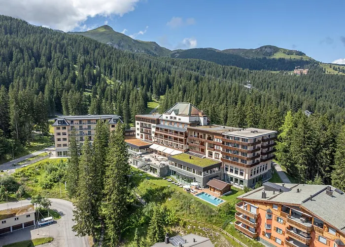 Luxe hotel: Waldhotel Arosa