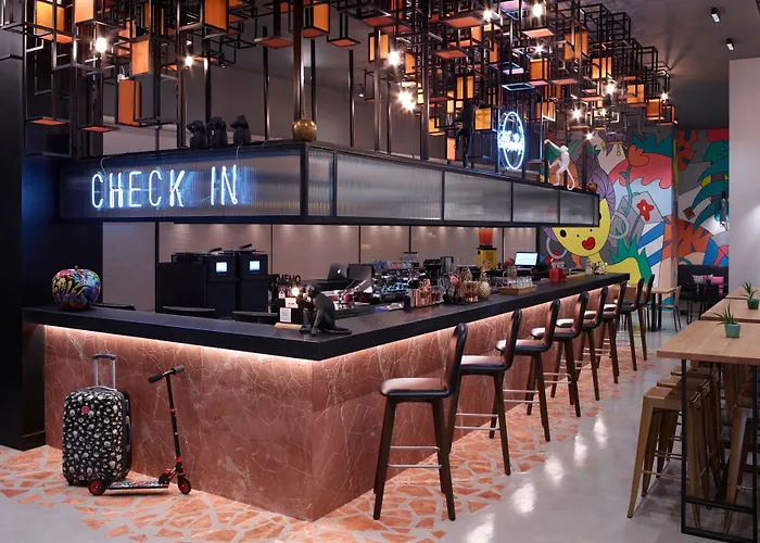 Kid friendly hotel Moxy Athens City