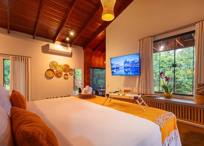 Hotel que aceita animais de estimação: Choupanas da Lagoa