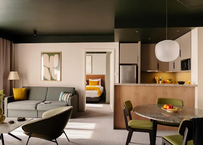 In Luxury hotels Adina Apartment Budapest