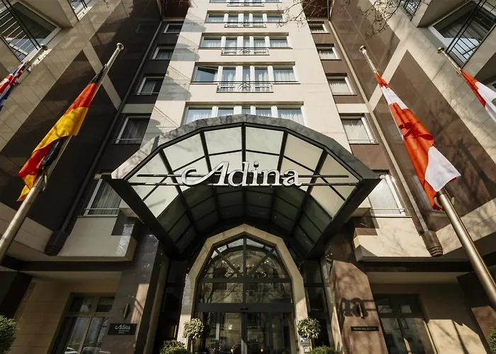 In Luxury hotels Adina Apartment Budapest