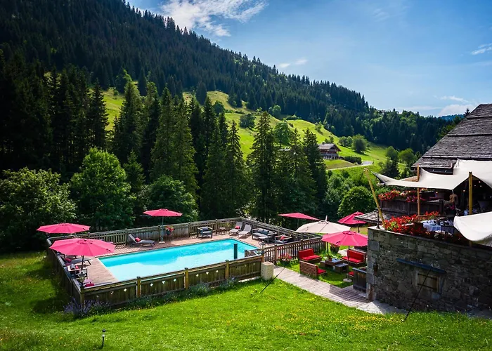 Hotel met uitzicht: Les Chalets De La Serraz