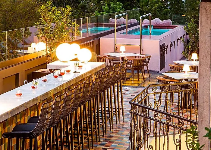 In Luxury hotels Luciano K