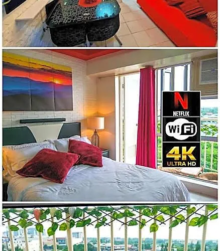 Hotel suites Red Keep Condotel Tagaytay Cityland Prime Residences With 55In 4K Tv & Netflix