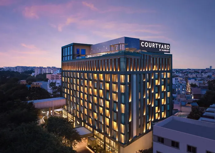In Luxury hotels Courtyard By Marriott Hyderabad