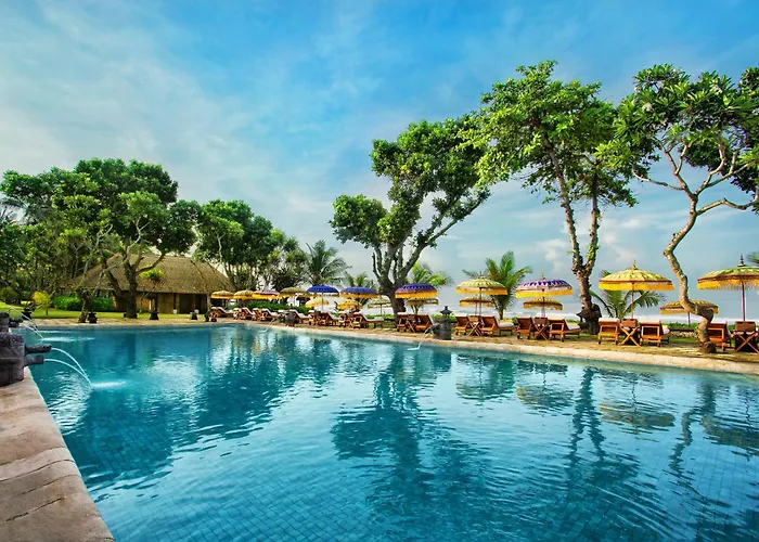 Hotel familiar: The Oberoi Beach Resort, Bali